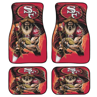 Carpet Mat with Pictures, Universal Foot Pad - f130011gp-1