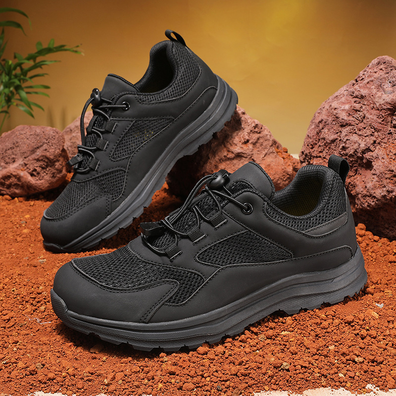 Outdoor Casual Men's Shoes, Breathable Mesh Hiking Shoes, 4E Last, Non-Slip, Wear-Resistant, Wide-Footed Hiking Shoes, Wide-Last Men's Shoes Outdoor Casual Men's Shoes, Breathable Mesh Hiking Shoes, 4E Last, Non-Slip, Wear-Resistant, Wide-Footed Hiking Shoes, Wide-Last Men's Shoes