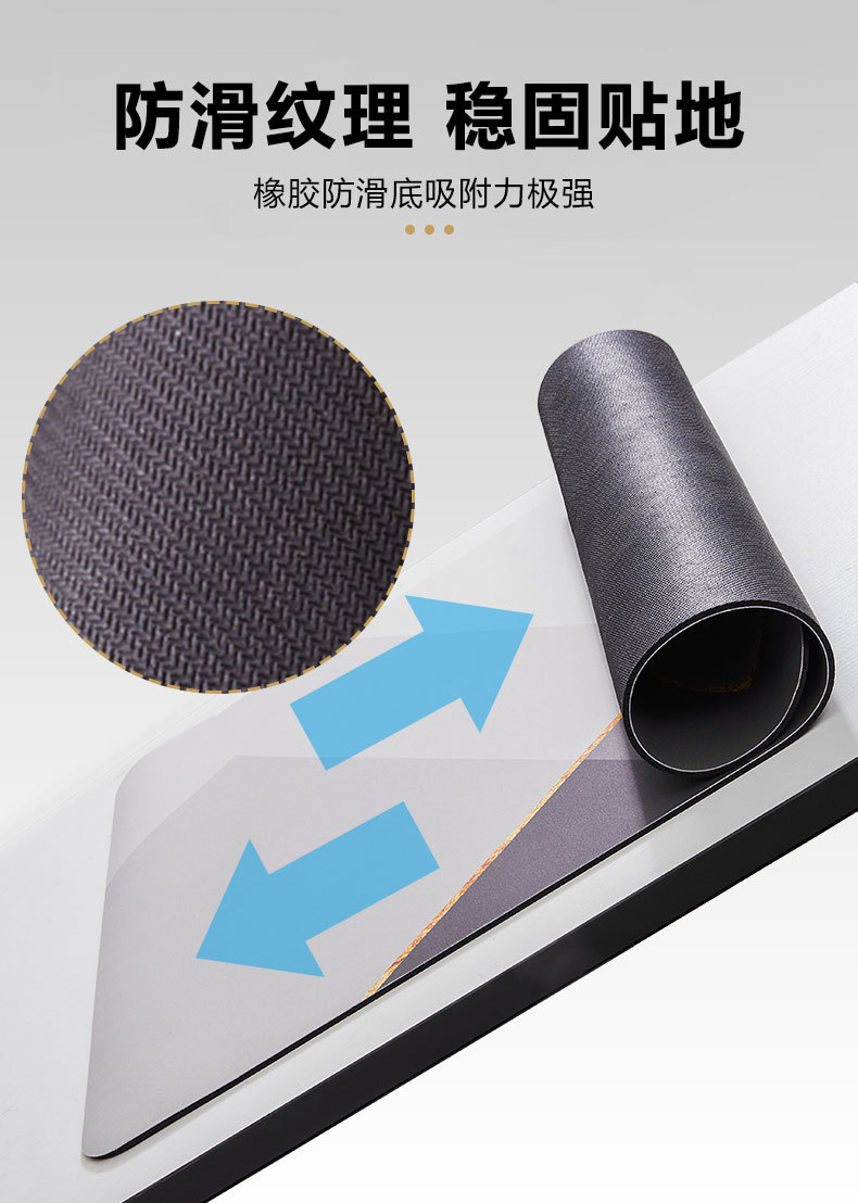 Cute cartoon bathroom floor mat, shower room absorbent thick diatomite floor mat, dirt-resistant and non-slip bathroom foot mat