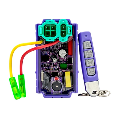 New GY6 remote control anti-theft built-in flasher, high-performance motorcycle igniter, a popular cross-border product (Alovlandırıcı (Vozduşka/İqniter)) - gy6-125150-remote-control-anti-theft-strobe-light-purple-blue-acdc-universal-1-remote-control