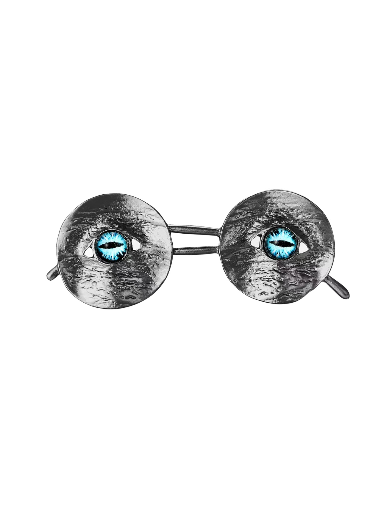 New Personalized Retro Alloy Enamel Glasses Brooch Simple and Creative Men's and Women's Suit Coat Corsage Jewelry Pin