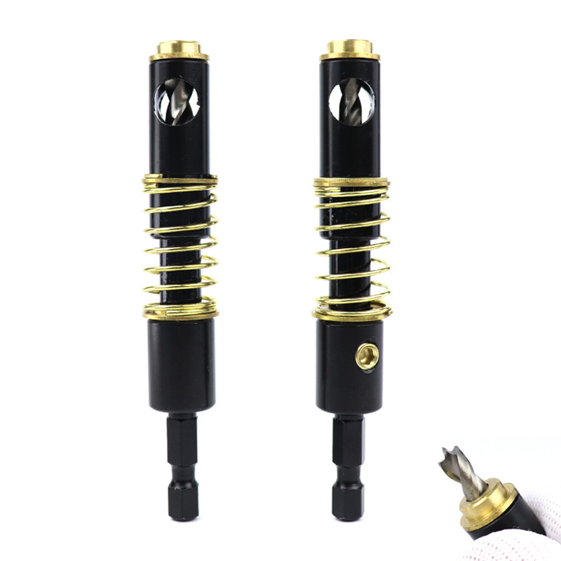 木工铰链钻合页定位钻 六角柄开孔器钻头