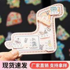 文创冰箱贴城市景点地标纪念亚克力卡通地图立体磁吸贴DIY冰箱贴