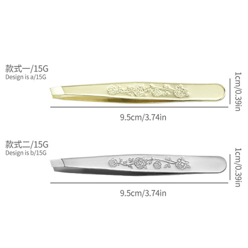 Beauty Tools Eyebrow Clip Beauty Tools Stainless Steel 96 Eyebrow Clip Stainless Steel Tweezers