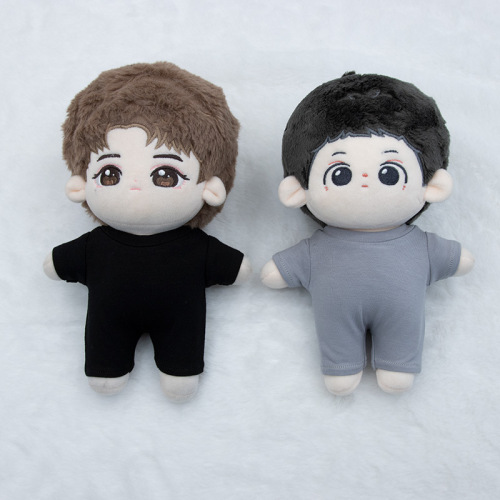 10cm 20cm baby onesie, versatile cotton doll pajamas, 15cm plush doll clothing, clothing for toys and figurines