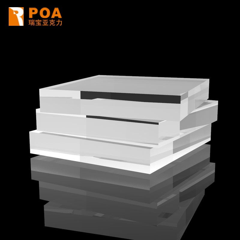 有机玻璃板零切厚塑料板5mm高透明亚克力板透明板塑胶板定做加工