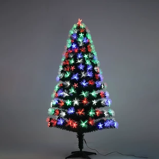 Большая искусственная ёлка с LED-подсветкой комплект