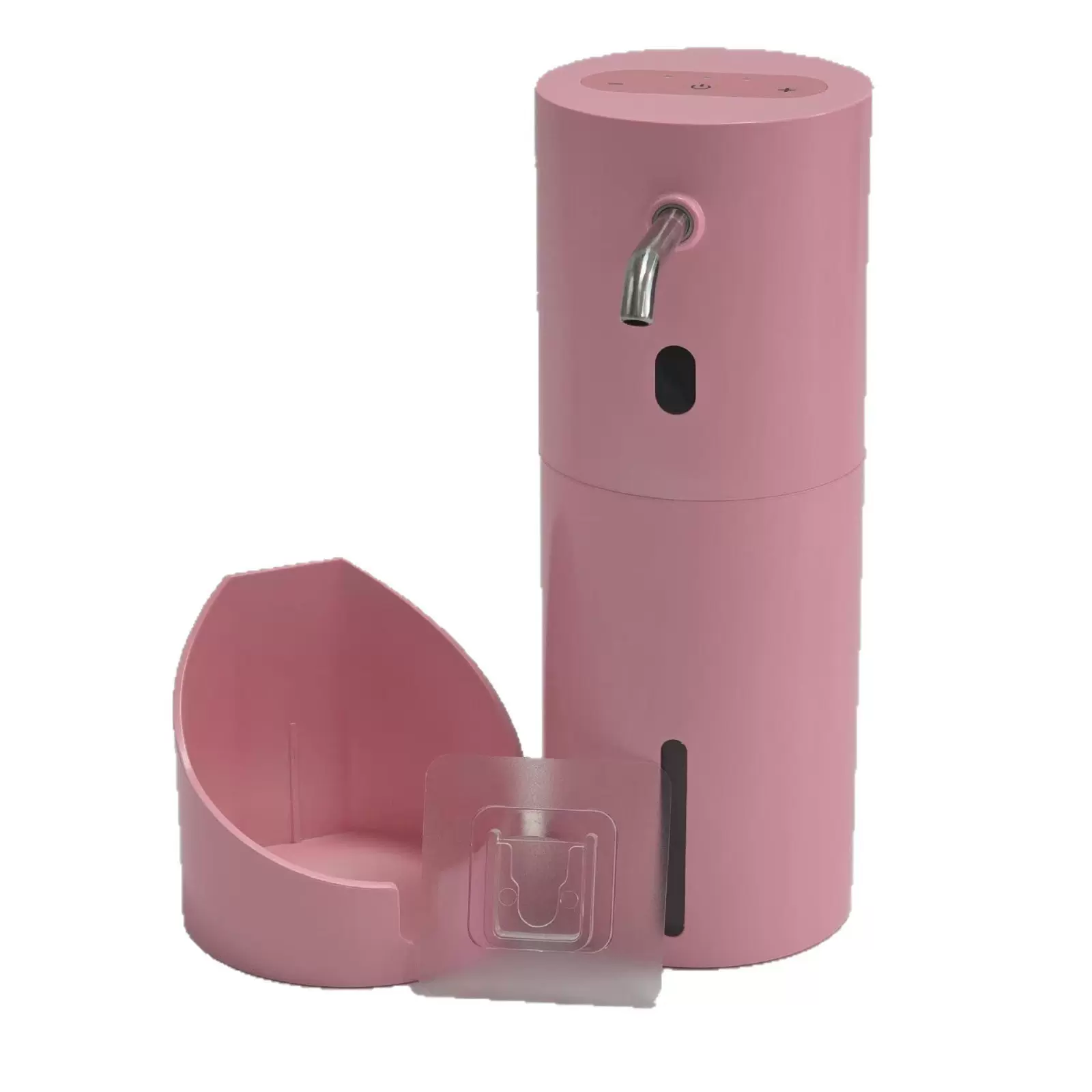 外贸新款自动感应皂液器泡沫洗手机壁挂式泡泡机升级电量档位数显