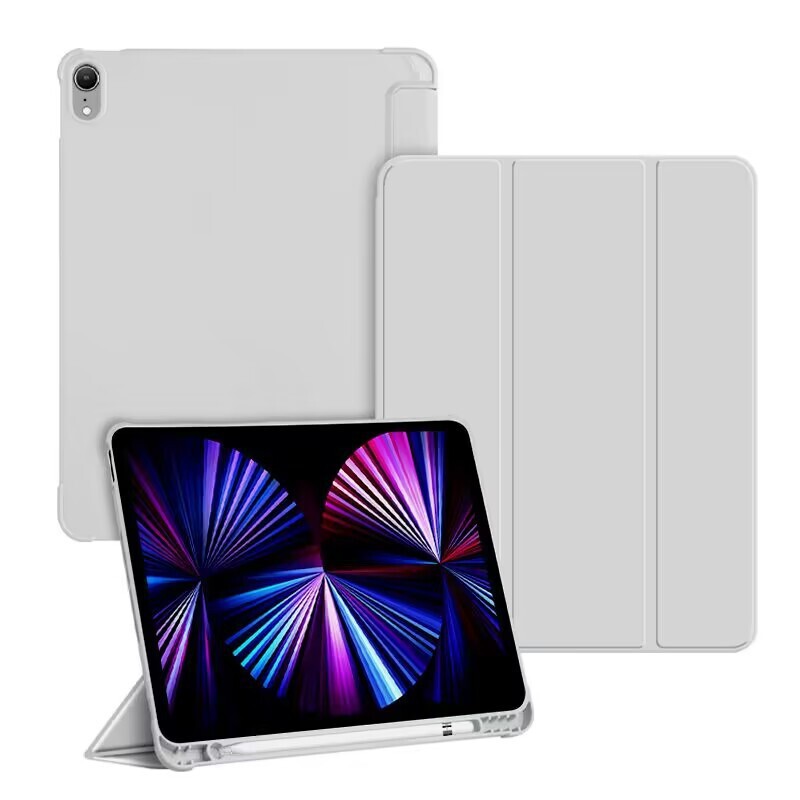 IPadタブレット保護カバー透明ペン溝新型10世代air56pro11ソフトケースmini10.2|undefined