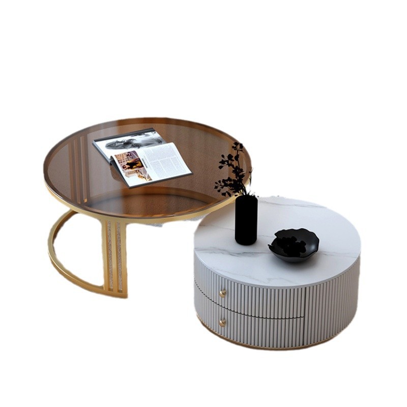 Europa moderna creativa tamaño de casa mesa de té sofá combinación sin lavado nuevo sofá de tela de tecnología
