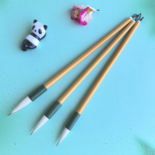 Calligraphy and Painting Brush for Beginners, Regular Script, Wolf and Sheep Hair Brush, Free Engraving, Four Treasures of the Study, Calligraphy Pen Wholesale