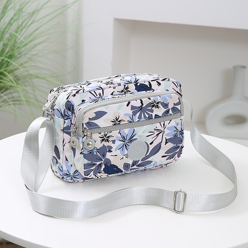 New cross-border foreign trade women's bag shoulder bag crossbody bag washed nylon cloth Oxford cloth fashion casual bag storage bag