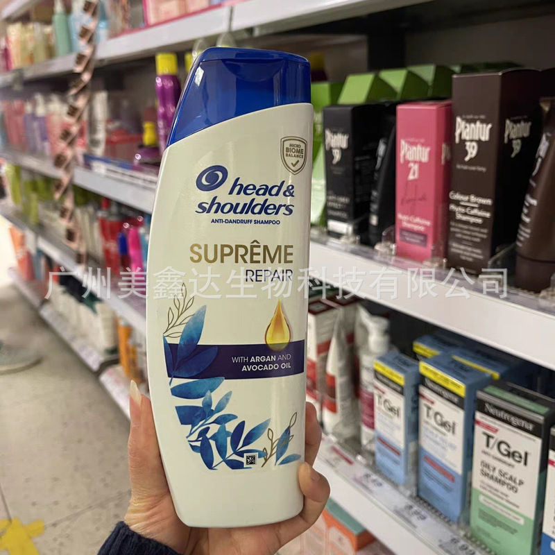 スポット英国 H&S オイルコントロール フケ防止 かゆみ止めシャンプー 400ml|undefined