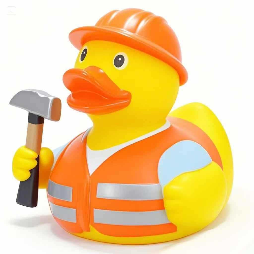 Nuevo pato profesional creativo pequeño pato amarillo juguete pellizco llamado sonido bebé juguete de baño jugar en el agua pequeño pato amarillo flotante