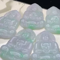Оптовая продажа бирманского жадеита пряного цвета Guanyin Jade Pendant Ювелирные изделия Подвеска Оптовая продажа с сертификатом.