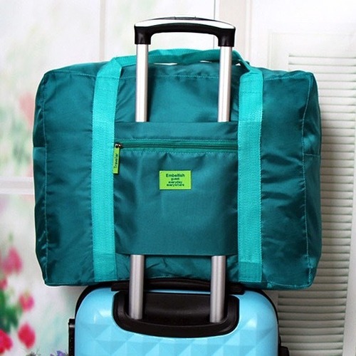 Wholesale travel luggage hand-held pull-along suitcase large capacity clothing organizer portable storage bag