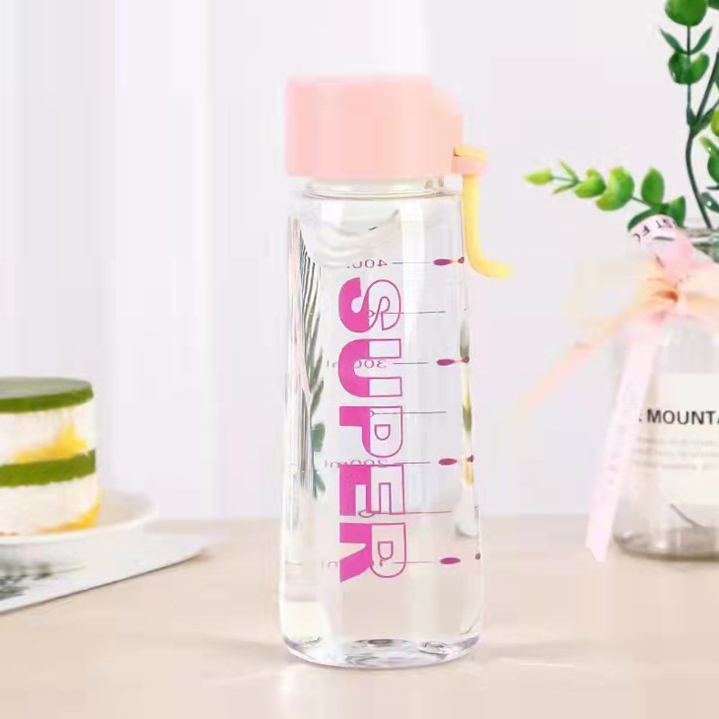 23 nuevo plástico portátil taza de agua estudiante al aire libre fitness taza mujer verano deportes taza de agua taza