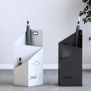 Hotel lobby umbrella stand household umbrella stand lobby front desk personalized creative umbrella storage rack floor umbrella bucket