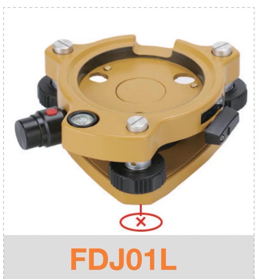 GPS RTK trípode prisma láser conector base centralizador punto a punto conector base de estación total