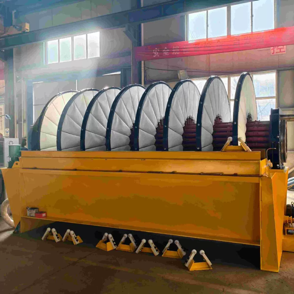 节能型圆盘式真空过滤机  尾矿干排脱水设备