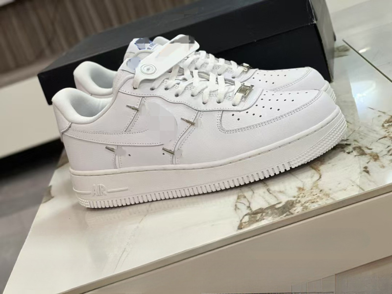 莆田鞋AF1空军一号zoom气垫四金钩男女板鞋小麦色纯白马卡龙|undefined