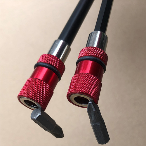 300mm bit lengthened self-locking connecting rod electric drill joint 6.35mm magnetic inner hexagonal 1/4 sleeve extension rod