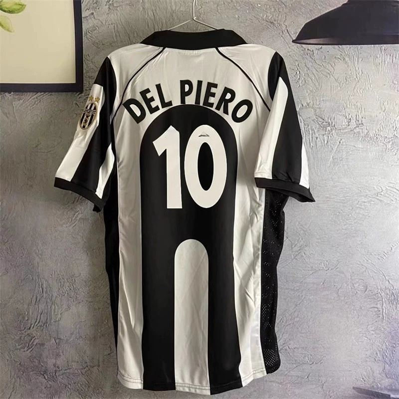 Джерси Ювентус 9597989900141516 C Ronalbara Pilllo Pogba, ретро футбольная форма с длинным рукавом