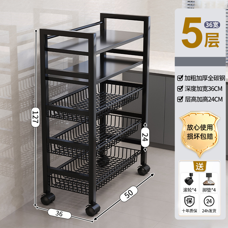 Estante multifunción de cocina estante de almacenamiento de horno microondas multicapa de piso estante de almacenamiento de vegetales de horno doméstico estante