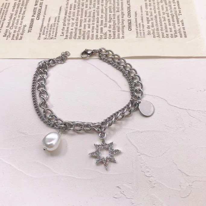 Klassisches Elizabeth Münzarmband Für Damen Aus Silber_voghion.com