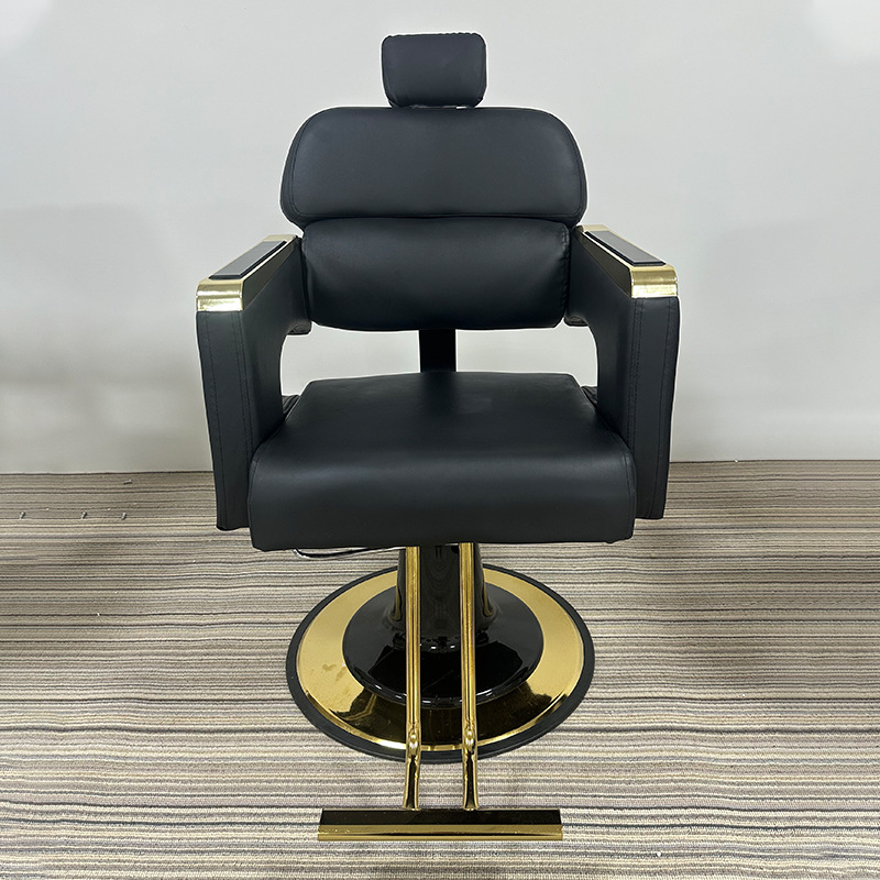 Silla de peluquería silla de afeitar silla de afeitar silla de elevación y caída silla de rojo rotativa silla de corte de pelo silla especial de salón de peluquería