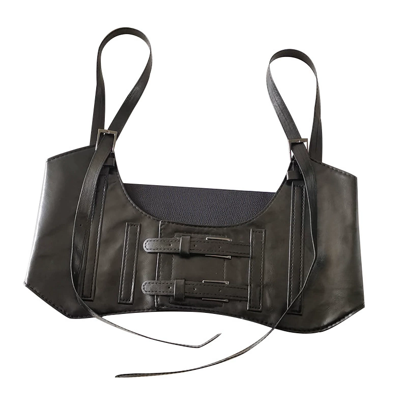 Xianqi европейский и американский модный ремешок на талии печать украшения в стиле ins эластичный Универсальный пояс черный пояс для похудения женский P17