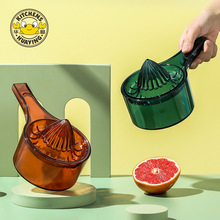 创意厨房工具手动榨汁机多用途水果压汁器手压炸果汁柠檬夹榨汁器