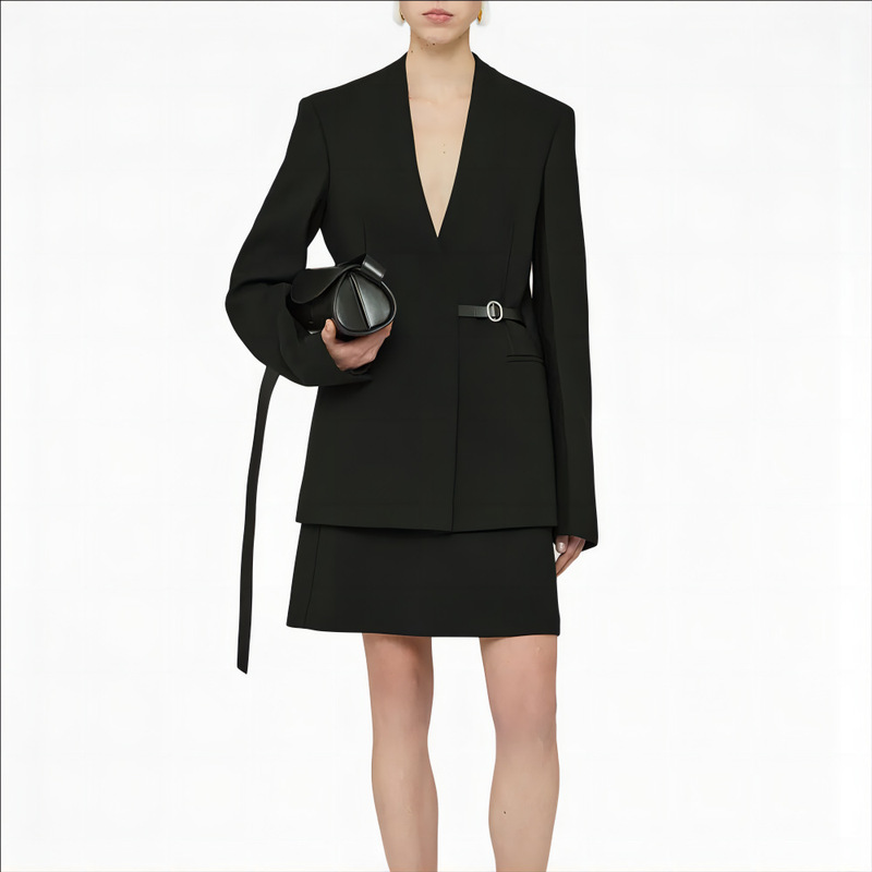 Ji * Sand * r original European and American new Jindian workplace OL elegant virgin wool long sleeve women's suit Ji * Sand * r original European and American new Jindian workplace OL elegant virgin wool long sleeve women's suit