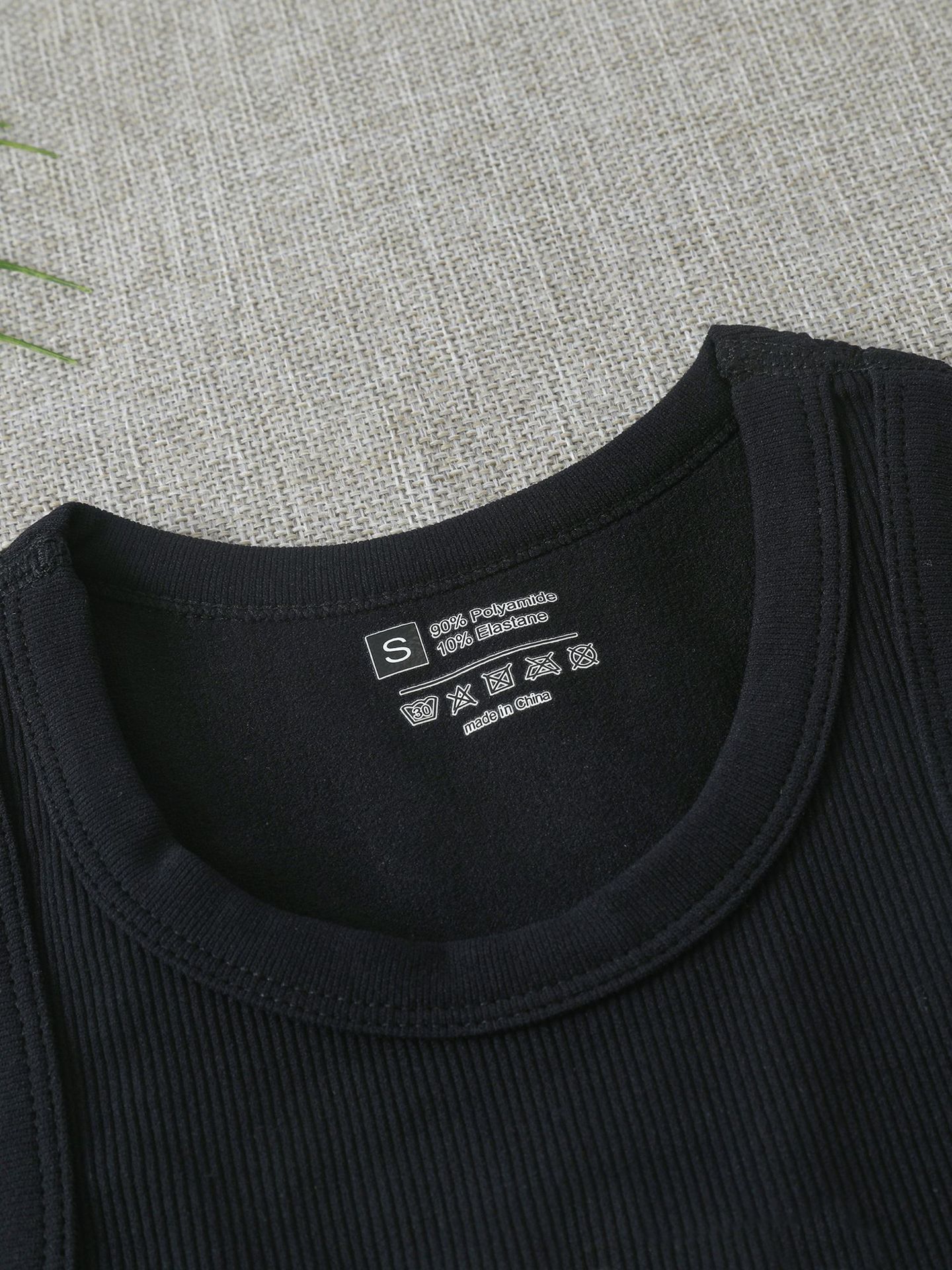 Dames geribde gebreide tanktop slim fit longline camisole voor laagjes_voghion.com