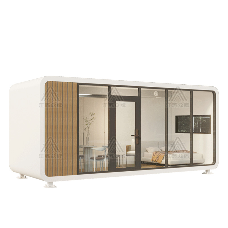 Quiosco de cabina de manzana, sala móvil, tienda de té con leche, snack bar, tienda de contenedores, quiosco, restaurante, cafetería