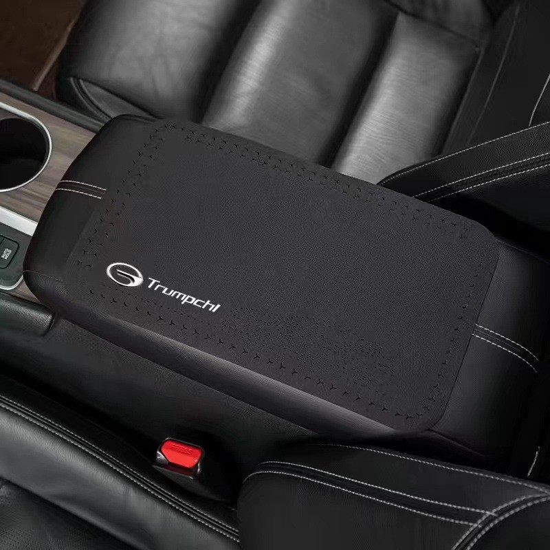 Armrest box pad, Universal Console Elbow Support - trumpchi-classic-black-1-piece