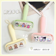 可撕式粘毛器滚筒粘毛神器可衣物粘尘黏灰除毛滚刷衣服吸毛替换纸