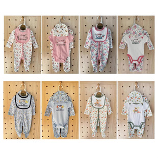 ��һ���������������L��+����3����baby sleepsuit+romper 3pcs