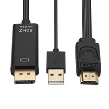 HDMI�D��DP�@ʾ����4K����ҕ�lDisplayport�B��X�D�Q hdmi to dp