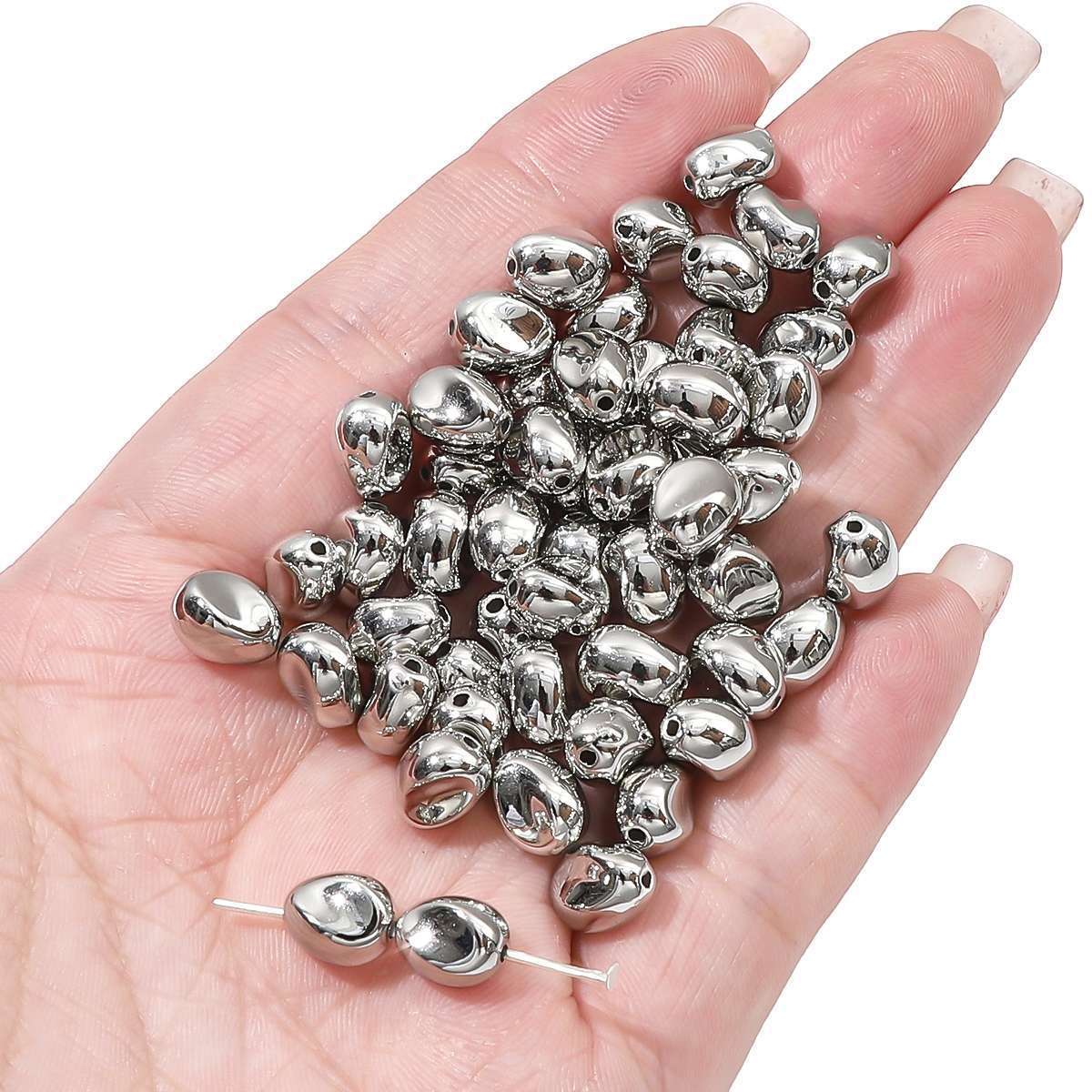17g Weight Beads Jewelry Making Type 12*16mm, 18*9mm, 7 * 8mm Jewelry Making Size DIY Jewelry Accessories Classification 1 Set Quantity CCB Material Cross, Star, Unforgettable Pattern Polished Finish Simple Style Style 1 Set 12*16mm 18*9mm 7 * 8mm CCB Cross Star Unforgettable Polished DIY Jewelry Accessories Beads 3