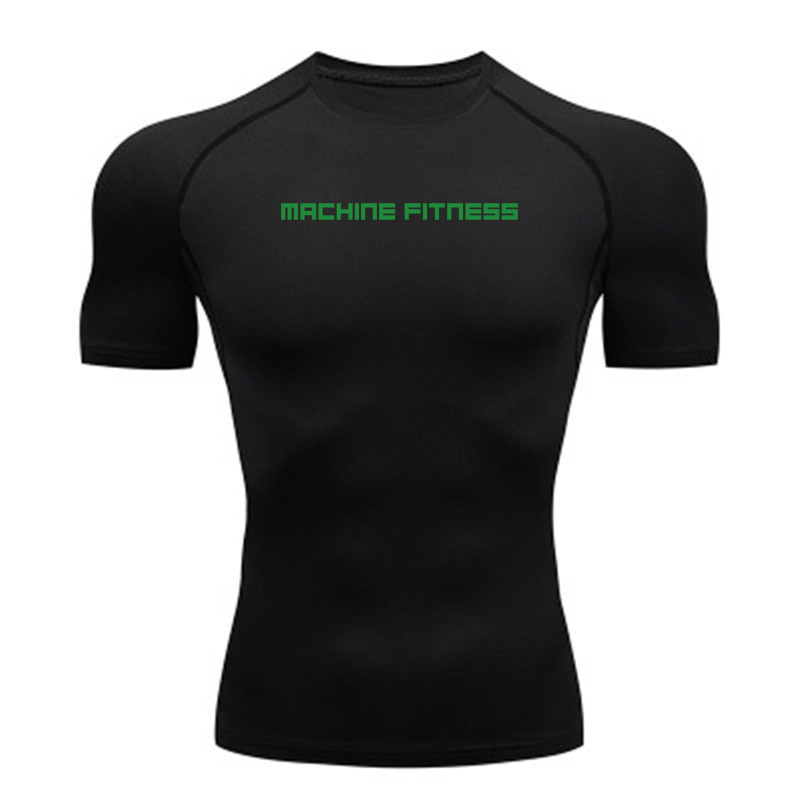 Men's Fitness Quick-Drying Clothing, Body-Shaping Tights, Elastic Base Layer Shirt, Slim-Fit Running Sports Top, Short-Sleeved T-Shirt Men's Fitness Quick-Drying Clothing, Body-Shaping Tights, Elastic Base Layer Shirt, Slim-Fit Running Sports Top, Short-Sleeved T-Shirt