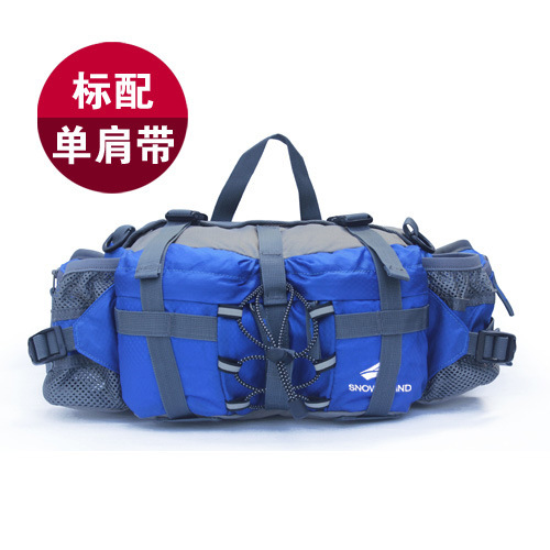 Cartera nueva bolsa de cintura al aire libre multifuncional impermeable de gran capacidad para hombres y mujeres montañistas a pie bolsas de hervidor de agua al por mayor