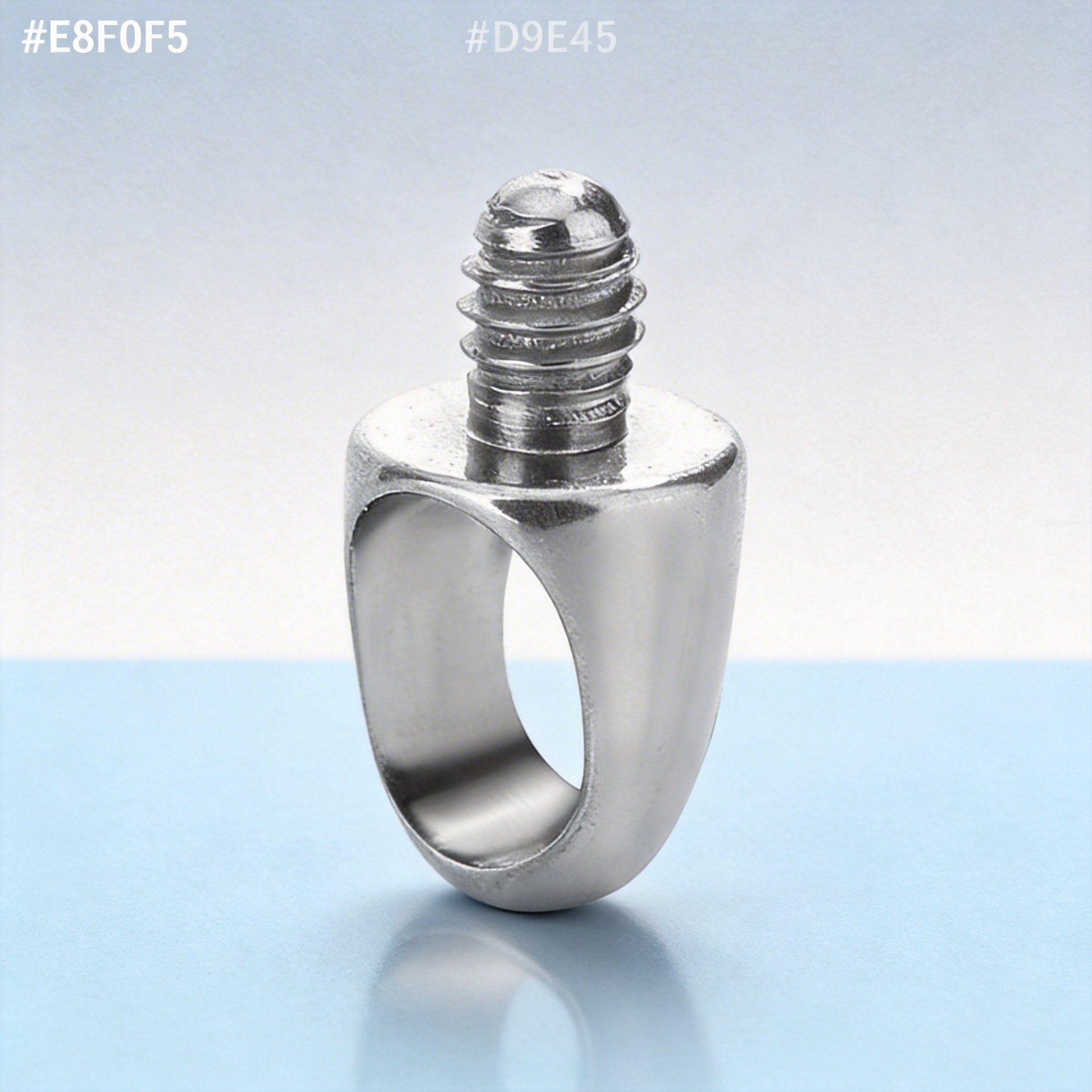 F136钛DIY吊坠配件子弹头挂饰耳骨钉唇钉G23钛合金穿刺饰品穿孔