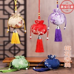 古風の香りの袋の香りの袋の持ち物は梅の花の刺繍の香りの袋の竜の紋様の小さい香りの包みのペンダントのアクセサリーのメーカーの卸売りを包みます。