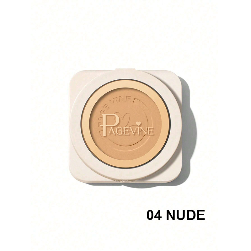 PAGE VINE transfronterizo polvo de maquillaje seco y húmedo, impermeable y antitranspiración, no se pega, no se quita, maquillaje, comercio exterior