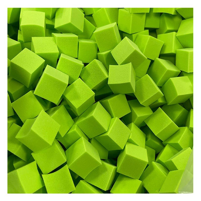Chuangji Shengda manicure gradient blooming non-latex 18x18 color tofu block Pat sponge block powder puff