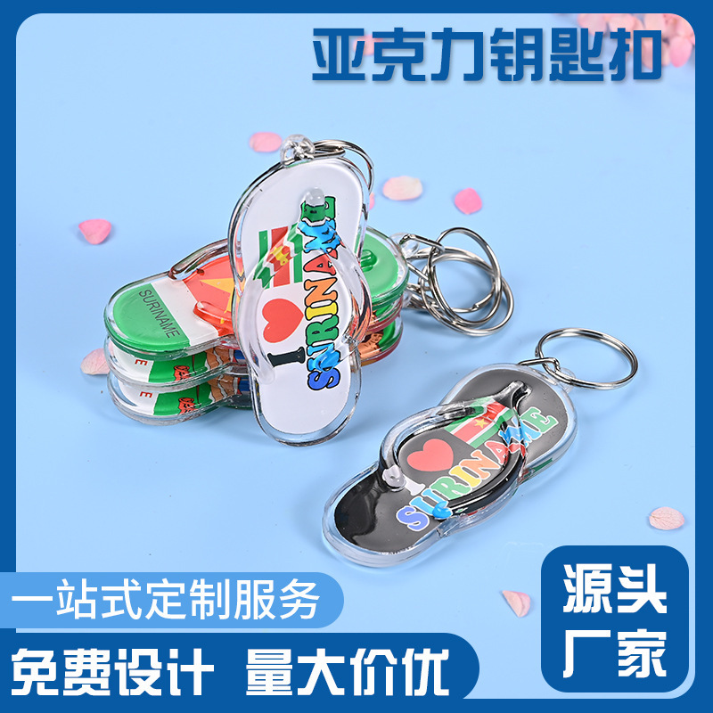 Transparent Cartoon Acrylic Bottle Opener Custom Keychain Beach Flip-Flops Pendant Accessories Travel Souvenirs Transparent Cartoon Acrylic Bottle Opener Custom Keychain Beach Flip-Flops Pendant Accessories Travel Souvenirs