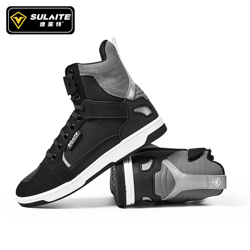 Motorcycle Riding Shoes Summer Breathable High-Top Anti-Fall Rider Motorcycle Boots Shoes Parkour Shoes All-Season Casual Boots Motorcycle Riding Shoes Summer Breathable High-Top Anti-Fall Rider Motorcycle Boots Shoes Parkour Shoes All-Season Casual Boots