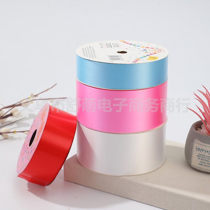 Varias especificaciones cinta decoración caja de regalo globo cinta caja de caramelo cinta embalaje ramo accesorios de Navidad diseño de la habitación de la boda