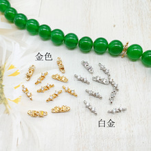 ��ɫ18k�����������Ÿ�Ƭ�S�~��ʯ����DIY������ֹ��������